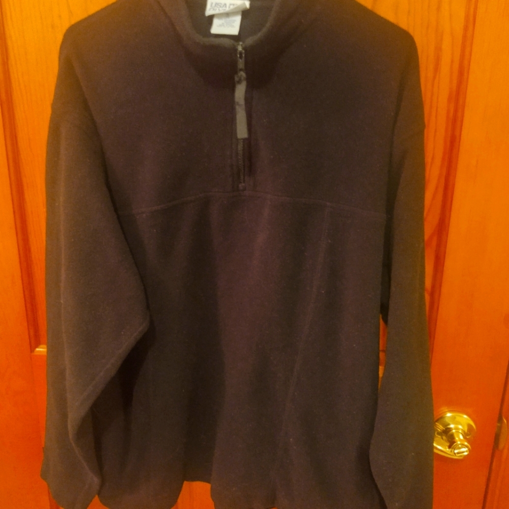 Zip up Fleece Pullover